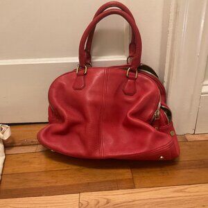 ***NEW***J. CREW BIENNIAL SATCHEL LARGE RED